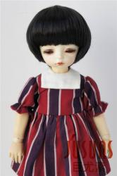 Short Cut Doll Wig Synthetic Mohair JD019