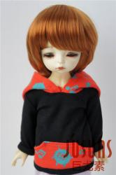 Short Cut Doll Wig Synthetic Mohair JD019
