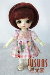 Lovely Short BJD Synthetic Mohair Doll Wig JD477
