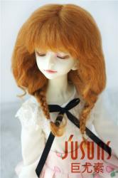 Fashion BJD Two Braids Mohair Wigs D2033B