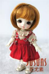 Cute Short Bobo Air Bangs Doll Wig Synthetic Mohair JD286