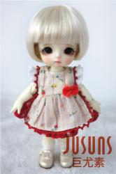Lovely Short Cut Doll Wigs Synthetic Mohair JD256