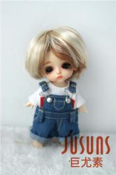 Fashion Blend Color BJD Kanekalon Fiber Doll Wigs JD008