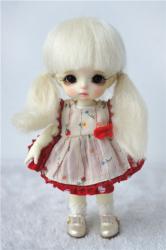 Pretty Two Braids BJD Mohair Doll Wigs JD060