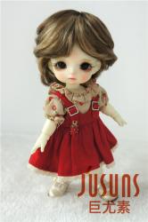 Fashion Short Synthetic Mohair Doll Wigs JD075