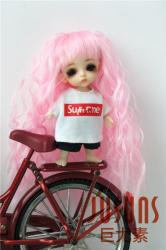 Lovely Fairy Doll Wigs Kanekalon Fiber JD085