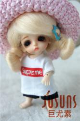 Lovely Two Braids BJD Mohair Doll Wigs JD142