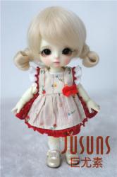 Lovely Two Braids BJD Mohair Doll Wigs JD142