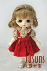 Lovely Two Braids Mohair Doll Wigs JD249