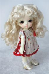 Long Curly Synthetic Mohair BJD Doll Wigs JD276