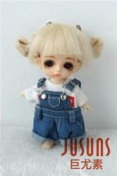 Lovely Two pony Mohair BJD Doll Wigs JD415