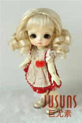 Soft Curly Synthetic Mohair BJD Doll Wigs JD038