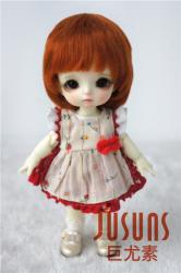 Lovely Short Boy Cut Mohair Doll Wigs JD076