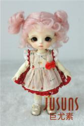 Lovely Short Double Braid BJD Doll Wigs Mohair JD269