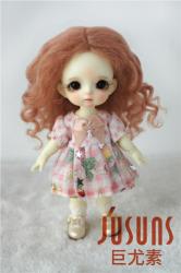 Lovely Curly BJD Mohair Doll Wig JD039