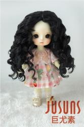 Long Curly Doll Wig Synthetic Mohair JD073