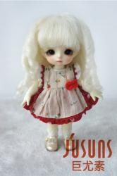 Long Soft Wave BJD Mohair Doll Wigs JD178
