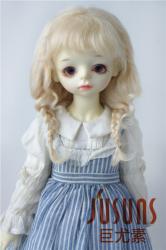 Fashion BJD Two Braids Mohair Wigs D2033B