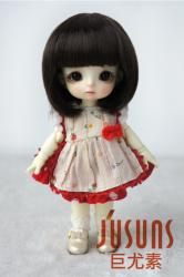Short Cut Doll Wig Synthetic Mohair JD025