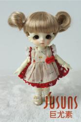 Two Pony Synthetic Mohair Doll Wigs JD034B