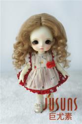 Lovely Curly BJD Mohair Doll Wig JD039