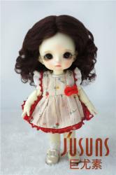 Lovely Curly BJD Mohair Doll Wig JD039