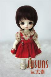 Lovely Short Boy Cut Mohair Doll Wigs JD076