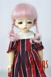 Fashionable Short Braid Mohair Doll Wigs JD143