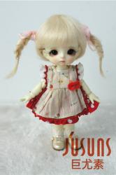 Lovely Twin Tail Mohair BJD Doll Wigs JD540