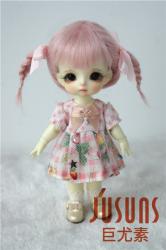 Lovely Twin Tail Mohair BJD Doll Wigs JD540