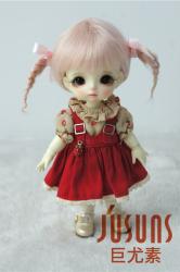 Lovely Twin Tail Mohair BJD Doll Wigs JD540