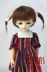 Lovely Twin Tail Mohair BJD Doll Wigs JD540