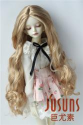 Pretty Long Curly Doll Wigs Synthetic Mohair JD435