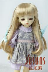 Pretty Long BJD Synthetic Mohair Doll Wig JD529