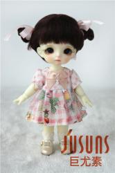 Lovely Two pony BJD Mohair Doll Wigs JD530