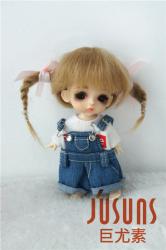 Lovely Twin Tail Mohair BJD Doll Wigs JD540