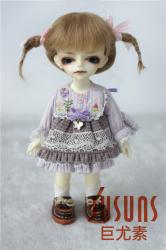 Lovely Twin Tail Mohair BJD Doll Wigs JD540