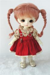 Lovely Long Mohair Twin Tail BJD Doll Wigs JD551