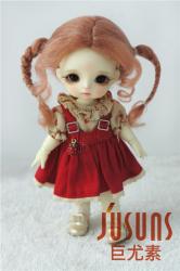 Lovely Mohair Twin Tail BJD Doll Wigs JD556
