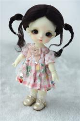 Lovely Mohair Twin Tail BJD Doll Wigs JD556
