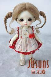 Lovely Mohair Twin Tail BJD Doll Wigs JD556