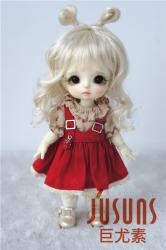 Lovely Up Style BJD Synthetic Mohair Doll Wigs JD544