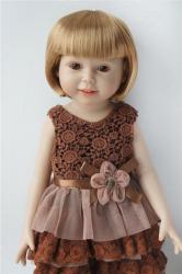 Lovely Short Cut Doll Wigs Synthetic Mohair JD256