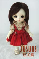 Short Boy Cut Resin BJD Mohair Doll Wig JD032