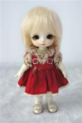 Short Boy Cut Resin BJD Mohair Doll Wig JD032