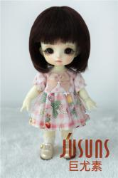 Fashion Short Cut Bobo BJD Mohair Doll Wig JD042