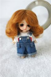 Long Curly BJD Mohair Doll Wigs JD044