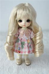 Lovely Curly BJD Doll Wigs Synthetic Mohair JD153