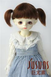 Lovely Twin Tail Mohair Doll Wigs JD203