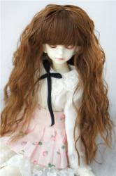 Long Slight wave Heat Resistant Fiber BJD Doll Wigs JD223